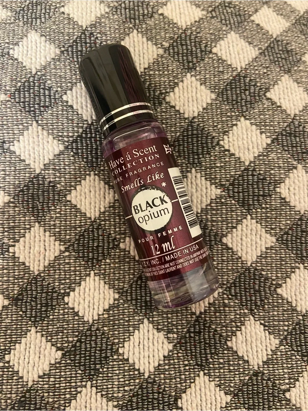 Black Opium Body Oil Roller - Purple